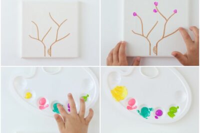 actividades con pintura para ninos