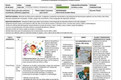 actividades de animacion a la lectura para ninos