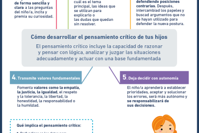 ¿Cómo desarrollar el pensamiento crítico en los niños? 4 como desarrollar el pensamiento critico en los ninos