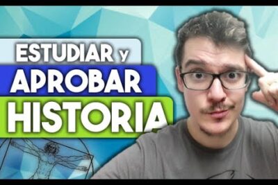 como estudiar para un examen de historia