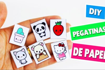 como imprimir manualidades pegatinas y mas desde casa