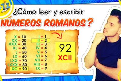 como leer numeros romanos