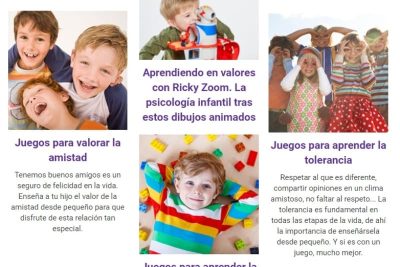 ¿Cómo promover el desarrollo de los valores en los más pequeños? 8 como promover el desarrollo de los valores en los mas pequenos