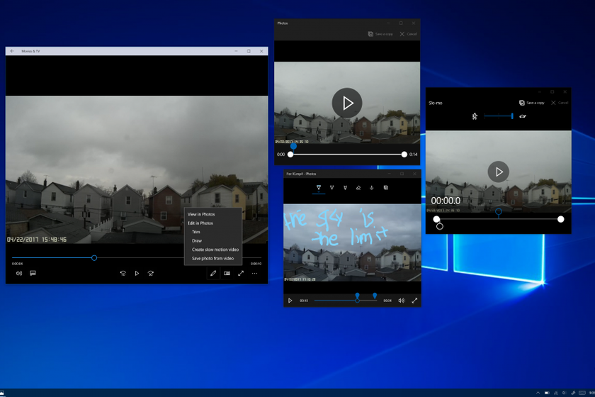 explora las funciones y caracteristicas de story remix el editor de video incorporado en windows 10
